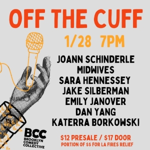 OFF THE CUFF Comedy Show Announced At Brooklyn Comedy Collective Photo