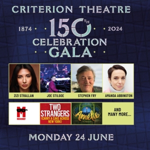 Cast Set for the Criterion Theatre's 150th Anniversary Gala Performance