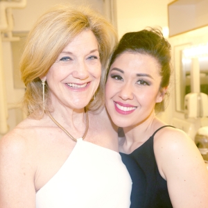 Exclusive Photos: Victoria Clark and Jose Llana Visit Backstage at THE LIGHT IN THE…