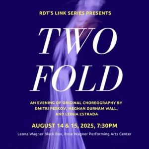 Repertory Dance Theatre’s Link Series to Present TWOFOLD in August Photo
