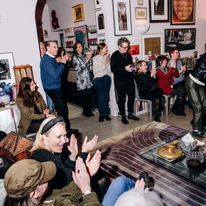 Photos: David Shire, Richard Maltby, Jr. and More at ABOUT TIME Cocktail Party Photo