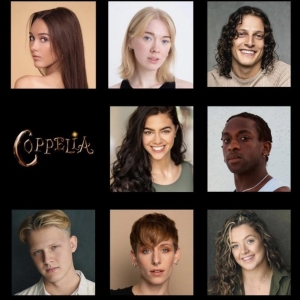 Cast Set For COPPELIA at the Darlington Hippodrome Photo