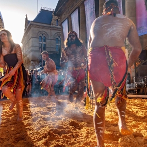  Dan Sultan Launches Tarnanthi Festival 2023 Exhibition and Opening Weekend Activitie Photo