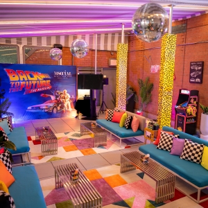 M Social Teams with BACK TO THE FUTURE for Karaoke Pop-Up Photo
