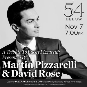 David Rose and Martin Pizzarelli Come to 54 Below