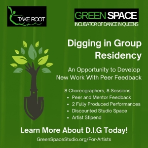 Dance Entropy/Green Space Announces Applications for Artist Residency Program DIG Now Open Photo