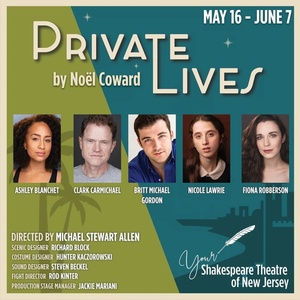 PRIVATE LIVES Will Open The Shakespeare Theatre Of New Jersey 2026 Season Photo