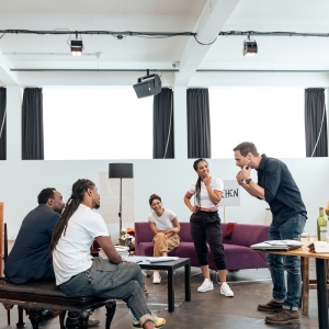 Photos: Inside Rehearsal For GOD OF CARNAGE at the Lyric Hammersmith Photo