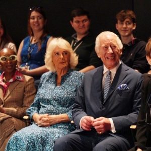 King Charles III and Queen Camilla Visit RADA