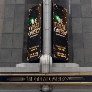 Up on the Marquee: THE GREAT GATSBY