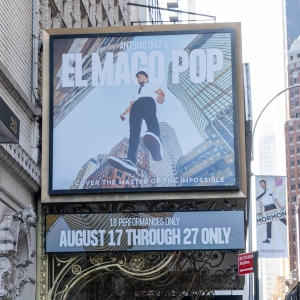 Up on the Marquee: EL MAGO POP Photo