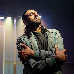 Photos: Amar Chadha-Patel in FOAL at the Finborough Theatre Photo