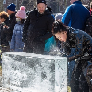 Third Annual Ice Sculpture Show On Governors Island; Winning Designs To Be Judged By  Video