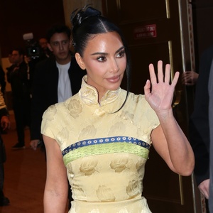 Photos: Producer Kim Kardashian Visits THE FEAR OF 13 on Broadway Photo