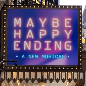 Up on the Marquee: MAYBE HAPPY ENDING Photo