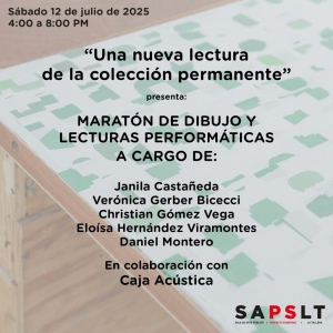 La Sala De Arte Público Siqueiros Organiza Maratón De Dibujo Y Lecturas Performáticas Interview