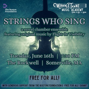 WholeTone Music Academy Will Present STRINGS WHO SING at The Rockwell Photo