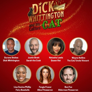 Cast Set For DICK WHITTINGTON AND HIS CATFORD CAT Panto Photo