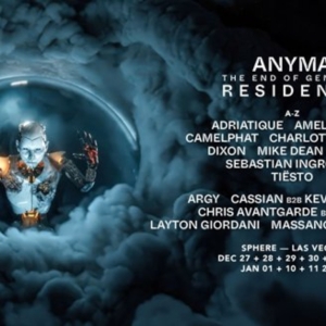 ANYMA THE END OF GENESYS RESIDENCY Announced At Sphere Las Vegas Photo