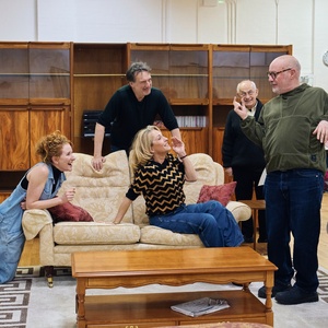 Photos: THE HOLY ROSENBERGS in Rehearsal at the Menier Chocolate Factory Photo