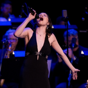 Photos: Eva Noblezada Welcomes Reeve Carney to the Pacific Jazz Orchestra Stage Photo