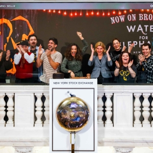 Photos: WATER FOR ELEPHANTS Rings the Opening Bell at the New York Stock Exchange Photo