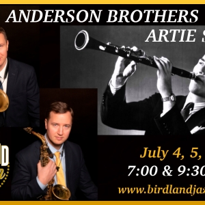 The Anderson Brothers Play Artie Shaw at the Birdland Theater Photo