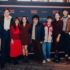 Photos: STRANGER THINGS: THE FIRST SHADOW Cast Meets the Press Photo