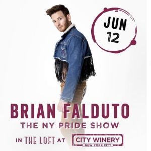 Brian Falduto Will Headline Pride Show at City Winery Next Week Photo