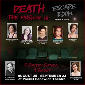 DEATH THE MUSICAL III- Escape Room Comes to Pocket Sandwich Photo