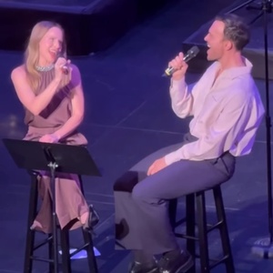 Video: Kristen Bell and Cheyenne Jackson Sing 'Happy Days Are Here Again' Photo