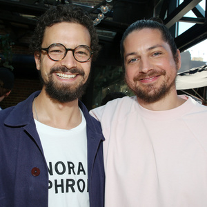 TWO STRANGERS (CARRY A CAKE ACROSS NEW YORK) Writers' New Musical, MONA LOSER, Finds  Photo