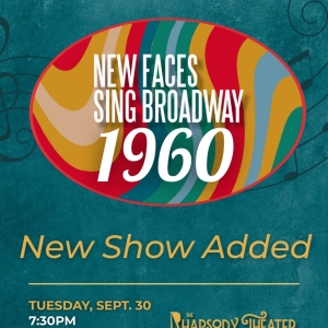 Porchlight Music Theatre Adds Second Performance Of NEW FACES SING BROADWAY 1960 Photo