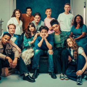 Full Cast Set For STARTER FOR TEN at Bristol Old Vic Photo
