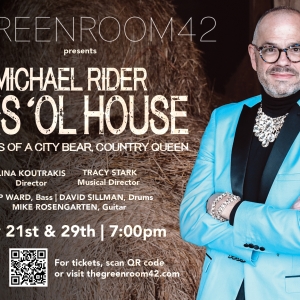 Michael Rider Brings THIS OLD HOUSE to The Green Room 42 in May Photo