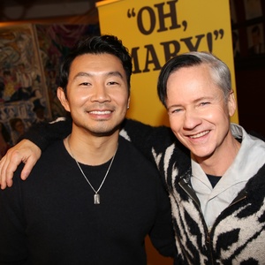 Photos: OH, MARY! Stars John Cameron Mitchell & Simu Liu Meet the Press Photo