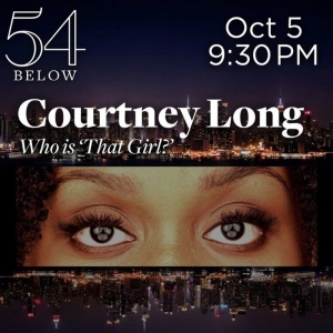 Courtney Long Brings WHO'S THAT GIRL? to 54 Below Next Month Photo