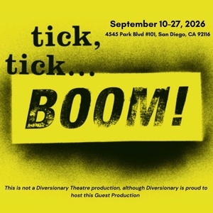 TICK, TICK... BOOM! Will Come to Diversionary Theatre in September Photo