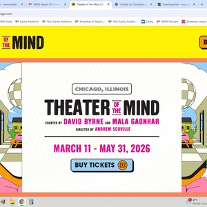 David Byrne & Mala Gaonkar’s THEATER OF THE MIND Now On Sale At Goodman Theatre Photo