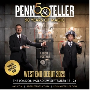 Penn & Teller Will Hold 50th Anniversary Show In London Next Week Photo