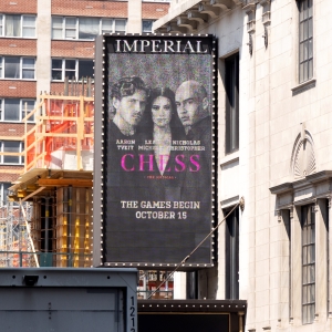 Up on the Marquee: CHESS Returns to Broadway Photo