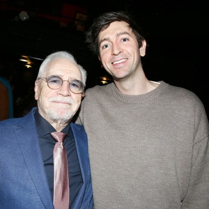 Photos: SUCCESSION Stars Brian Cox and Nicholas Braun Reunite at GRUESOME PLAYGROUND Photo