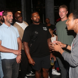 Photos: Aaron Rodgers & The New York Jets Visit MJ for HARD KNOCKS Finale Photo