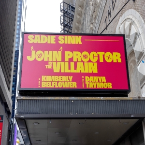 Up on the Marquee: JOHN PROCTOR IS THE VILLAIN Photo