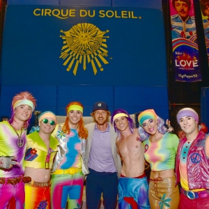 Photos: Owen Wilson Visits THE BEATLES LOVE at The Mirage Hotel & Casino