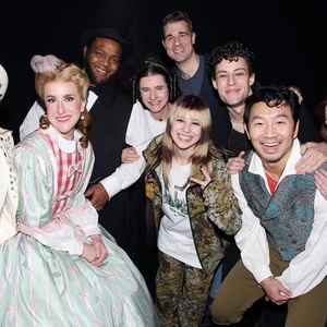 Photos: Olympic Gold Medalist Alysa Liu Visits OH, MARY! on Broadway Photo