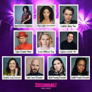 Initial Cast Set For SCISSORHANDZ at Southwark Playhouse, Elephant Photo