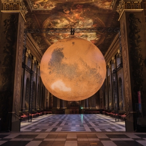 Ensemble Augelletti Performs Celestial Baroque Beneath Giant Mars Installation at IF: