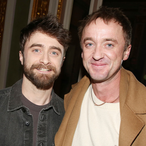 Photos: Tom Felton Visits Daniel Radcliffe at EVERY BRILLIANT THING Photo