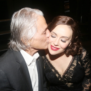 Photos: Tony Danza Visits WHO'S THE BOSS Daughter Alyssa Milano at CHICAGO on Broadwa Photo